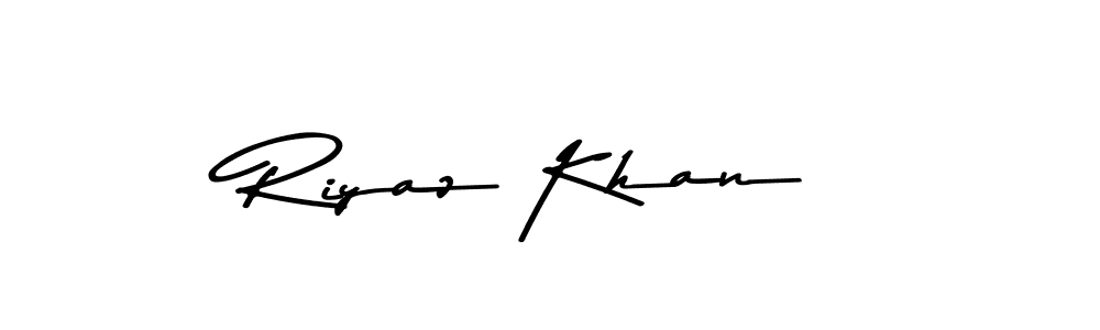Design your own signature with our free online signature maker. With this signature software, you can create a handwritten (Asem Kandis PERSONAL USE) signature for name Riyaz Khan. Riyaz Khan signature style 9 images and pictures png