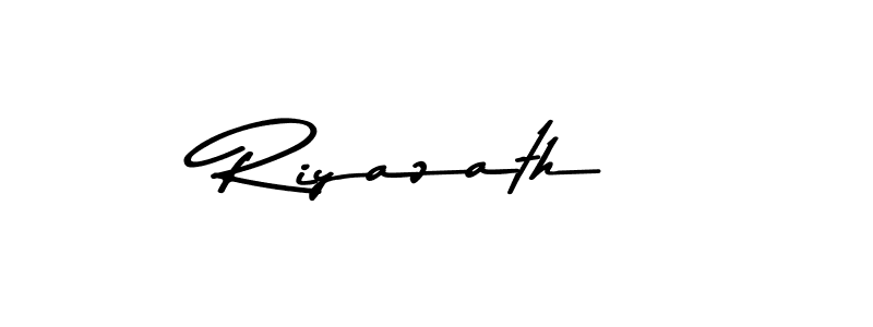 Riyazath stylish signature style. Best Handwritten Sign (Asem Kandis PERSONAL USE) for my name. Handwritten Signature Collection Ideas for my name Riyazath. Riyazath signature style 9 images and pictures png