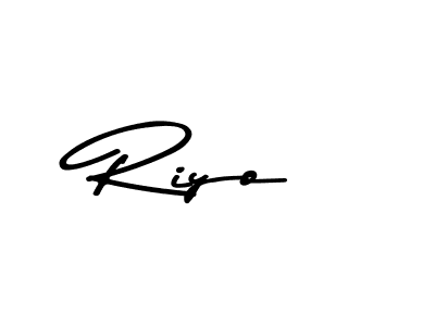 Make a beautiful signature design for name Riyo. Use this online signature maker to create a handwritten signature for free. Riyo signature style 9 images and pictures png