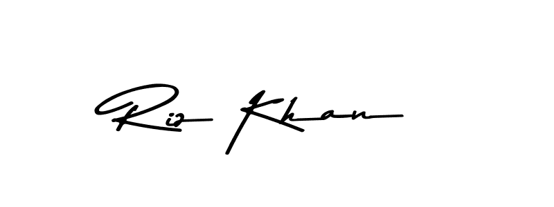 Here are the top 10 professional signature styles for the name Riz Khan. These are the best autograph styles you can use for your name. Riz Khan signature style 9 images and pictures png