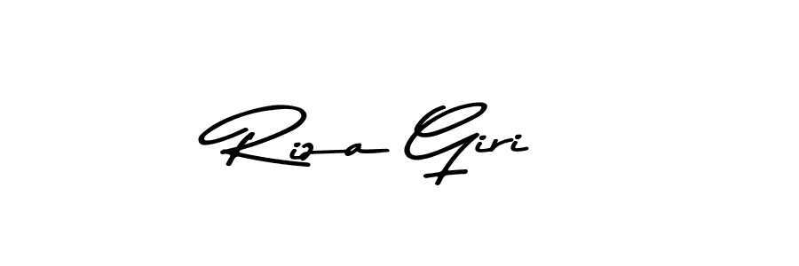 Make a beautiful signature design for name Riza Giri. Use this online signature maker to create a handwritten signature for free. Riza Giri signature style 9 images and pictures png