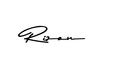How to make Rizon signature? Asem Kandis PERSONAL USE is a professional autograph style. Create handwritten signature for Rizon name. Rizon signature style 9 images and pictures png