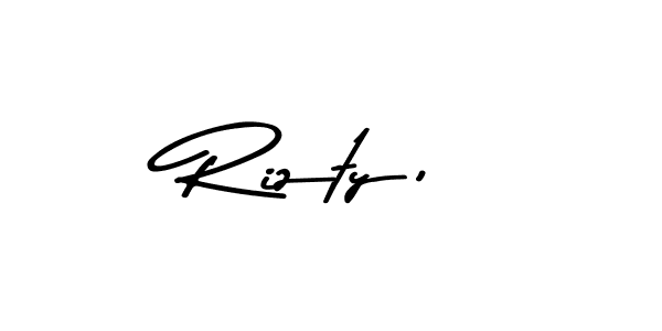 Here are the top 10 professional signature styles for the name Rizty,. These are the best autograph styles you can use for your name. Rizty, signature style 9 images and pictures png