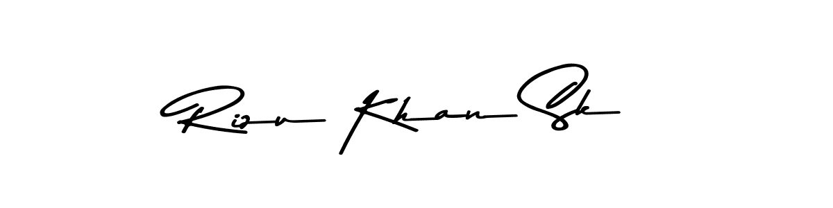 You should practise on your own different ways (Asem Kandis PERSONAL USE) to write your name (Rizu Khan Sk) in signature. don't let someone else do it for you. Rizu Khan Sk signature style 9 images and pictures png