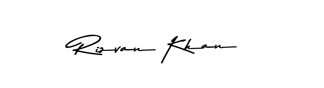 Asem Kandis PERSONAL USE is a professional signature style that is perfect for those who want to add a touch of class to their signature. It is also a great choice for those who want to make their signature more unique. Get Rizvan Khan name to fancy signature for free. Rizvan Khan signature style 9 images and pictures png