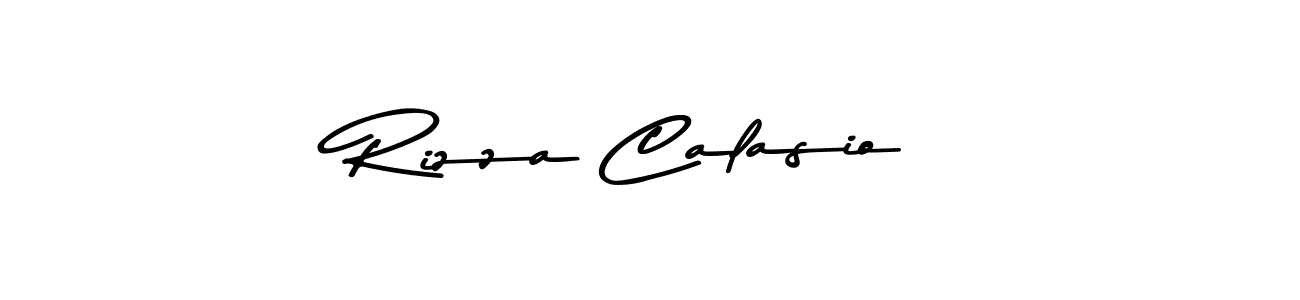 You can use this online signature creator to create a handwritten signature for the name Rizza Calasio. This is the best online autograph maker. Rizza Calasio signature style 9 images and pictures png