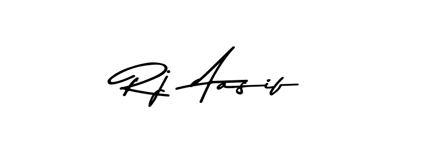 Make a beautiful signature design for name Rj  Aasif. With this signature (Asem Kandis PERSONAL USE) style, you can create a handwritten signature for free. Rj  Aasif signature style 9 images and pictures png