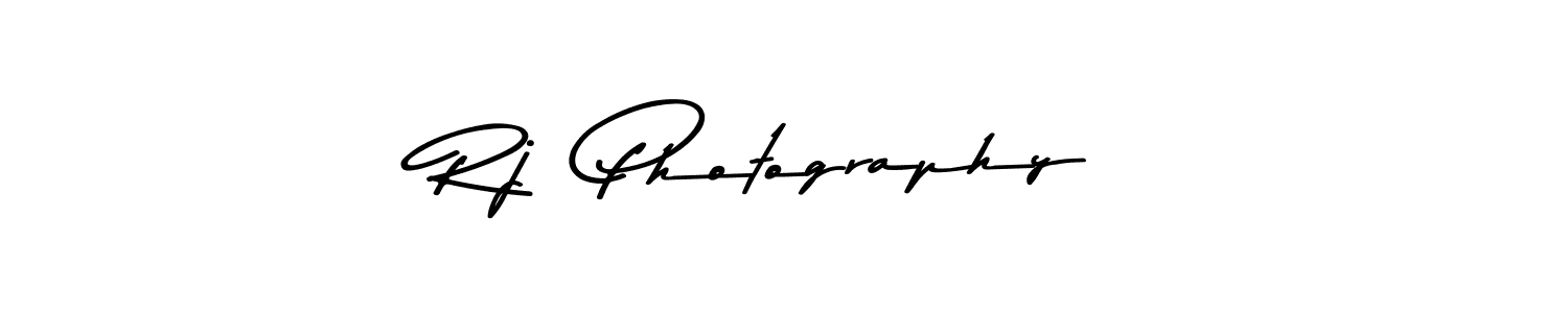 Similarly Asem Kandis PERSONAL USE is the best handwritten signature design. Signature creator online .You can use it as an online autograph creator for name Rj  Photography. Rj  Photography signature style 9 images and pictures png