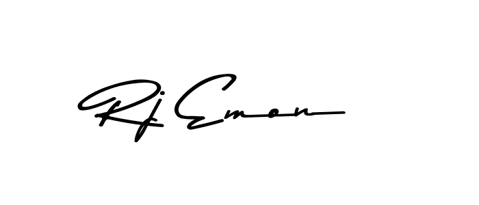 You should practise on your own different ways (Asem Kandis PERSONAL USE) to write your name (Rj Emon) in signature. don't let someone else do it for you. Rj Emon signature style 9 images and pictures png