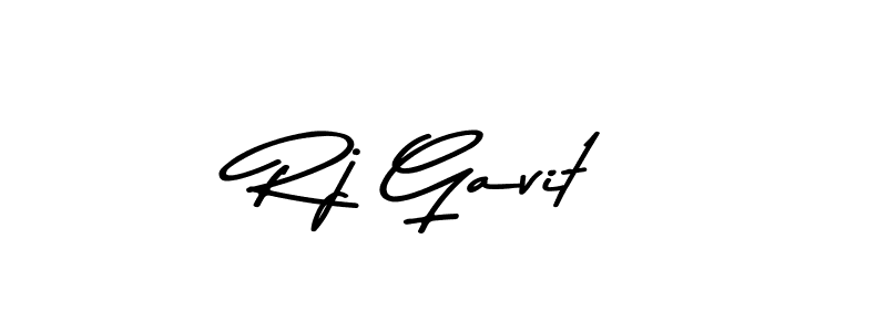 How to make Rj Gavit signature? Asem Kandis PERSONAL USE is a professional autograph style. Create handwritten signature for Rj Gavit name. Rj Gavit signature style 9 images and pictures png