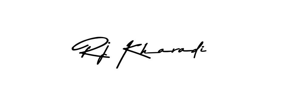 How to Draw Rj Kharadi signature style? Asem Kandis PERSONAL USE is a latest design signature styles for name Rj Kharadi. Rj Kharadi signature style 9 images and pictures png