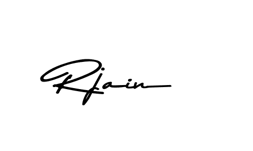 Also You can easily find your signature by using the search form. We will create Rjain name handwritten signature images for you free of cost using Asem Kandis PERSONAL USE sign style. Rjain signature style 9 images and pictures png