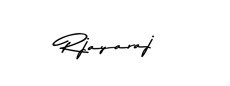 Design your own signature with our free online signature maker. With this signature software, you can create a handwritten (Asem Kandis PERSONAL USE) signature for name Rjayaraj. Rjayaraj signature style 9 images and pictures png