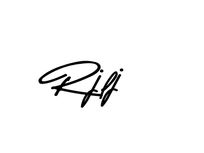 Design your own signature with our free online signature maker. With this signature software, you can create a handwritten (Asem Kandis PERSONAL USE) signature for name Rjlj. Rjlj signature style 9 images and pictures png