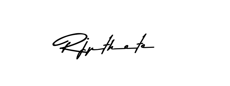 Rjpthete stylish signature style. Best Handwritten Sign (Asem Kandis PERSONAL USE) for my name. Handwritten Signature Collection Ideas for my name Rjpthete. Rjpthete signature style 9 images and pictures png