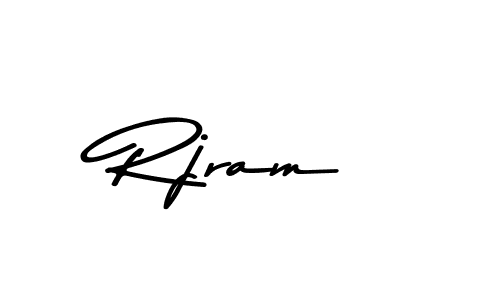 Rjram stylish signature style. Best Handwritten Sign (Asem Kandis PERSONAL USE) for my name. Handwritten Signature Collection Ideas for my name Rjram. Rjram signature style 9 images and pictures png