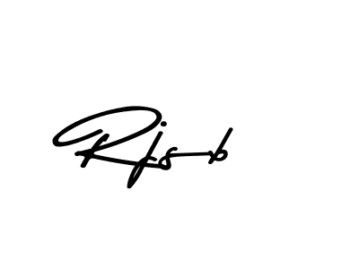 Use a signature maker to create a handwritten signature online. With this signature software, you can design (Asem Kandis PERSONAL USE) your own signature for name Rjsb. Rjsb signature style 9 images and pictures png