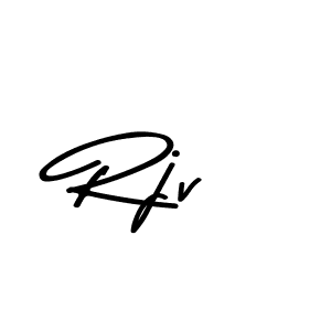 How to make Rjv signature? Asem Kandis PERSONAL USE is a professional autograph style. Create handwritten signature for Rjv name. Rjv signature style 9 images and pictures png