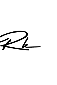 You should practise on your own different ways (Asem Kandis PERSONAL USE) to write your name (Rk) in signature. don't let someone else do it for you. Rk signature style 9 images and pictures png
