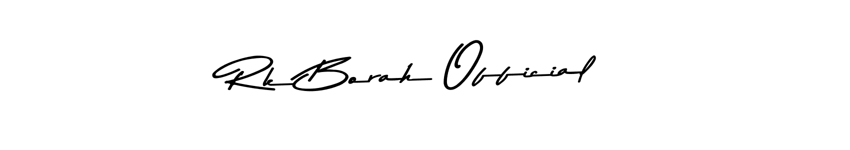 Make a beautiful signature design for name Rk Borah Official. Use this online signature maker to create a handwritten signature for free. Rk Borah Official signature style 9 images and pictures png