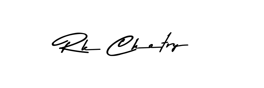 Make a beautiful signature design for name Rk Chetry. With this signature (Asem Kandis PERSONAL USE) style, you can create a handwritten signature for free. Rk Chetry signature style 9 images and pictures png