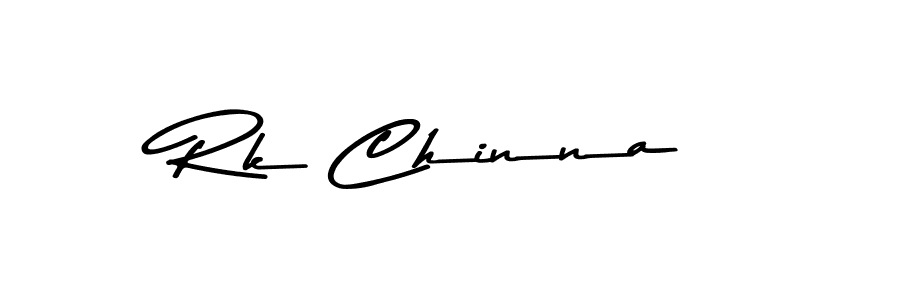Rk Chinna stylish signature style. Best Handwritten Sign (Asem Kandis PERSONAL USE) for my name. Handwritten Signature Collection Ideas for my name Rk Chinna. Rk Chinna signature style 9 images and pictures png