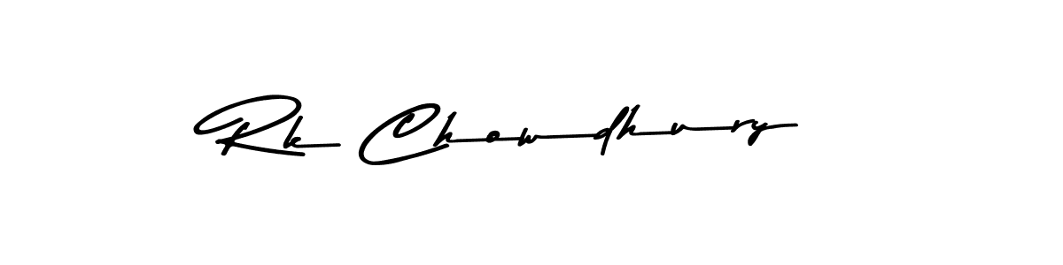 How to make Rk Chowdhury signature? Asem Kandis PERSONAL USE is a professional autograph style. Create handwritten signature for Rk Chowdhury name. Rk Chowdhury signature style 9 images and pictures png