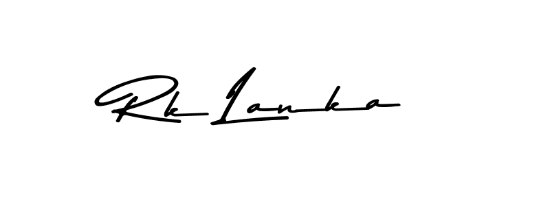 Use a signature maker to create a handwritten signature online. With this signature software, you can design (Asem Kandis PERSONAL USE) your own signature for name Rk Lanka. Rk Lanka signature style 9 images and pictures png