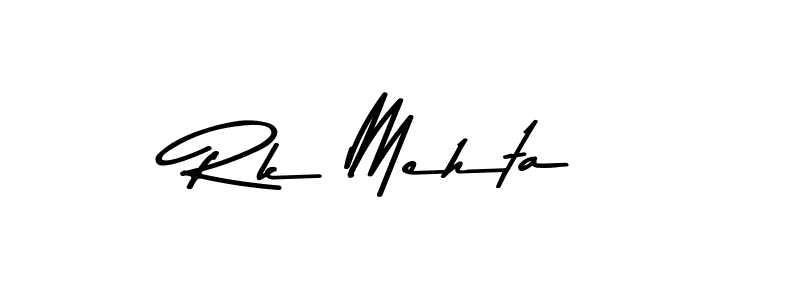 Rk Mehta stylish signature style. Best Handwritten Sign (Asem Kandis PERSONAL USE) for my name. Handwritten Signature Collection Ideas for my name Rk Mehta. Rk Mehta signature style 9 images and pictures png