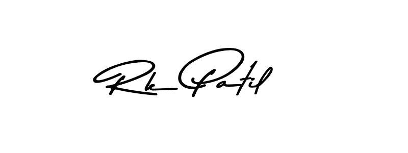 This is the best signature style for the Rk Patil name. Also you like these signature font (Asem Kandis PERSONAL USE). Mix name signature. Rk Patil signature style 9 images and pictures png