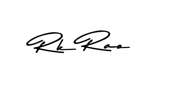 Rk Rao stylish signature style. Best Handwritten Sign (Asem Kandis PERSONAL USE) for my name. Handwritten Signature Collection Ideas for my name Rk Rao. Rk Rao signature style 9 images and pictures png