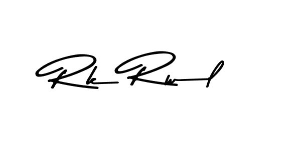 How to make Rk Rwl signature? Asem Kandis PERSONAL USE is a professional autograph style. Create handwritten signature for Rk Rwl name. Rk Rwl signature style 9 images and pictures png