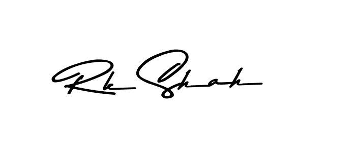 How to make Rk Shah signature? Asem Kandis PERSONAL USE is a professional autograph style. Create handwritten signature for Rk Shah name. Rk Shah signature style 9 images and pictures png
