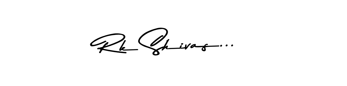 Also You can easily find your signature by using the search form. We will create Rk Shivas... name handwritten signature images for you free of cost using Asem Kandis PERSONAL USE sign style. Rk Shivas... signature style 9 images and pictures png