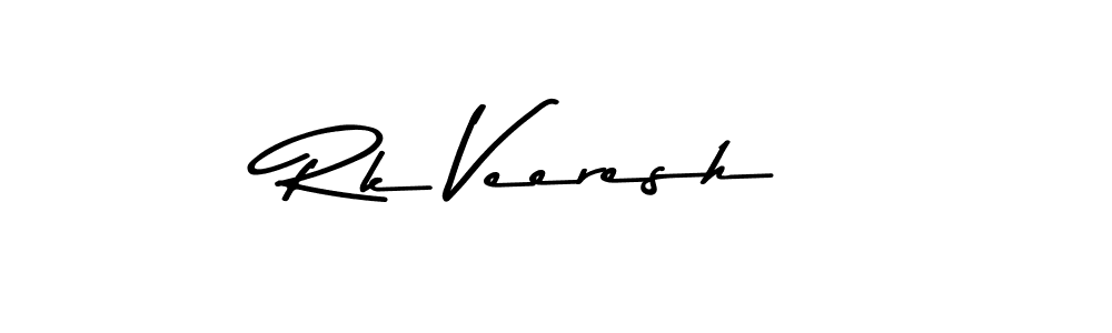 Similarly Asem Kandis PERSONAL USE is the best handwritten signature design. Signature creator online .You can use it as an online autograph creator for name Rk Veeresh. Rk Veeresh signature style 9 images and pictures png