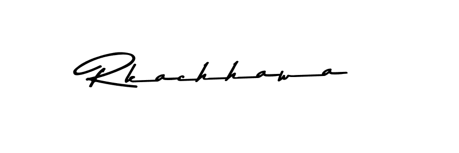 Use a signature maker to create a handwritten signature online. With this signature software, you can design (Asem Kandis PERSONAL USE) your own signature for name Rkachhawa. Rkachhawa signature style 9 images and pictures png