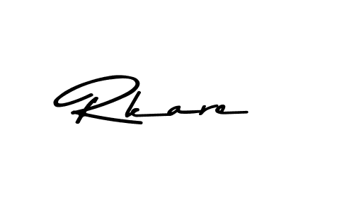 Rkare stylish signature style. Best Handwritten Sign (Asem Kandis PERSONAL USE) for my name. Handwritten Signature Collection Ideas for my name Rkare. Rkare signature style 9 images and pictures png
