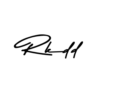 Design your own signature with our free online signature maker. With this signature software, you can create a handwritten (Asem Kandis PERSONAL USE) signature for name Rkdd. Rkdd signature style 9 images and pictures png
