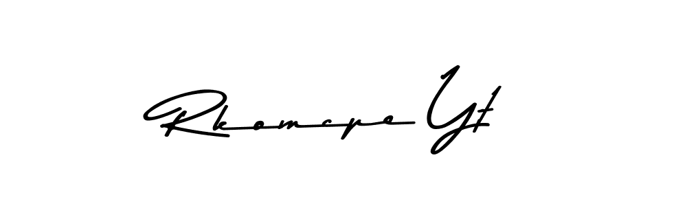It looks lik you need a new signature style for name Rkomcpe Yt. Design unique handwritten (Asem Kandis PERSONAL USE) signature with our free signature maker in just a few clicks. Rkomcpe Yt signature style 9 images and pictures png