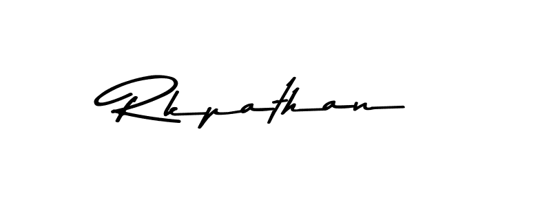 Use a signature maker to create a handwritten signature online. With this signature software, you can design (Asem Kandis PERSONAL USE) your own signature for name Rkpathan. Rkpathan signature style 9 images and pictures png