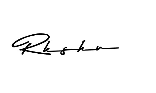 Make a beautiful signature design for name Rkshu. Use this online signature maker to create a handwritten signature for free. Rkshu signature style 9 images and pictures png