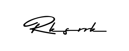 Achieve flawless digital penmanship with Rksrrk name in Asem Kandis PERSONAL USE font. The perfect tool for creating online signatures. Rksrrk signature style 9 images and pictures png