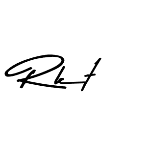 How to make Rkt signature? Asem Kandis PERSONAL USE is a professional autograph style. Create handwritten signature for Rkt name. Rkt signature style 9 images and pictures png