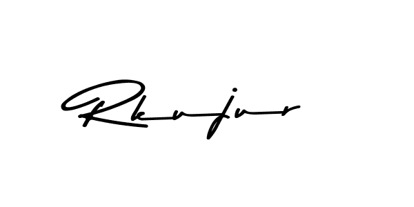 Make a beautiful signature design for name Rkujur. With this signature (Asem Kandis PERSONAL USE) style, you can create a handwritten signature for free. Rkujur signature style 9 images and pictures png