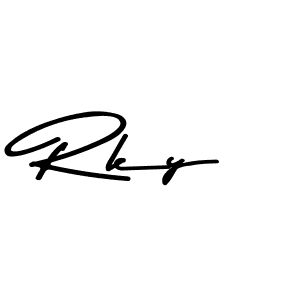 It looks lik you need a new signature style for name Rky. Design unique handwritten (Asem Kandis PERSONAL USE) signature with our free signature maker in just a few clicks. Rky signature style 9 images and pictures png
