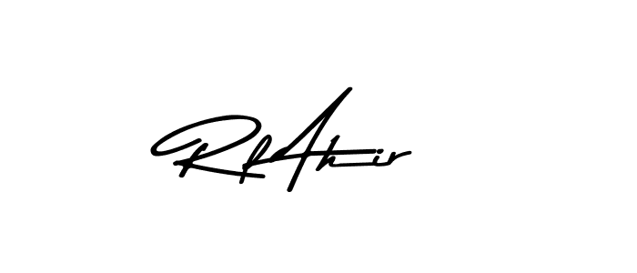 See photos of Rl Ahir official signature by Spectra . Check more albums & portfolios. Read reviews & check more about Asem Kandis PERSONAL USE font. Rl Ahir signature style 9 images and pictures png