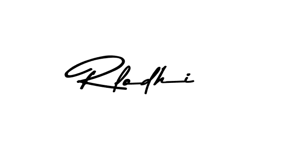 Use a signature maker to create a handwritten signature online. With this signature software, you can design (Asem Kandis PERSONAL USE) your own signature for name Rlodhi. Rlodhi signature style 9 images and pictures png