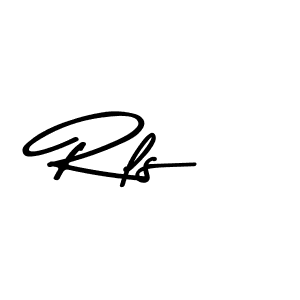 This is the best signature style for the Rls name. Also you like these signature font (Asem Kandis PERSONAL USE). Mix name signature. Rls signature style 9 images and pictures png