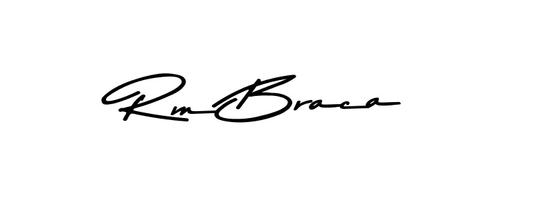 How to make Rm Braca signature? Asem Kandis PERSONAL USE is a professional autograph style. Create handwritten signature for Rm Braca name. Rm Braca signature style 9 images and pictures png