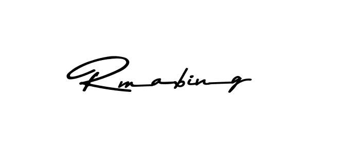 Similarly Asem Kandis PERSONAL USE is the best handwritten signature design. Signature creator online .You can use it as an online autograph creator for name Rmabing. Rmabing signature style 9 images and pictures png